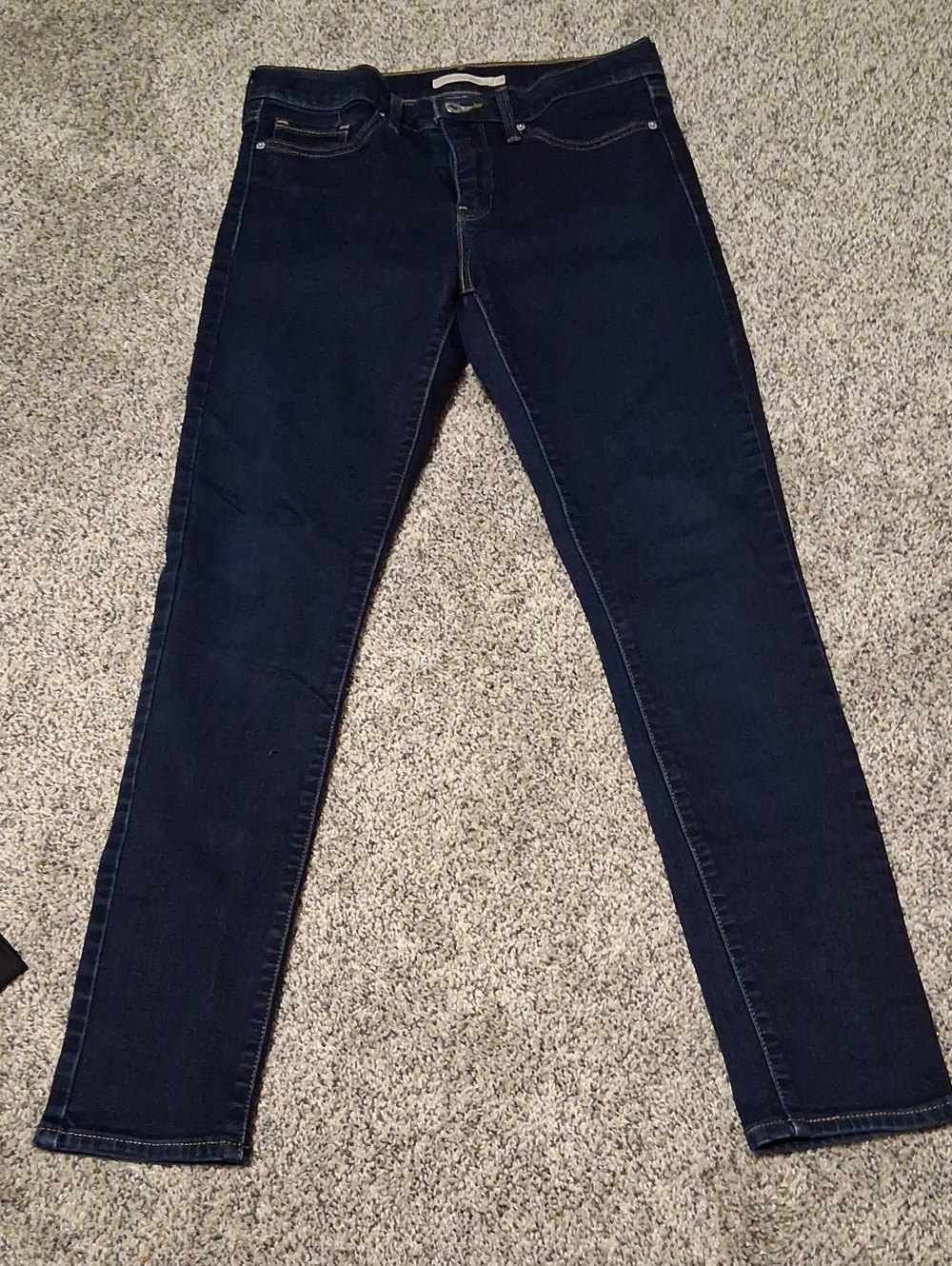 Women’s Dark Blue Stretch Skinny Jeans